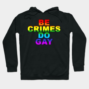 Be Crimes Do Gay Hoodie